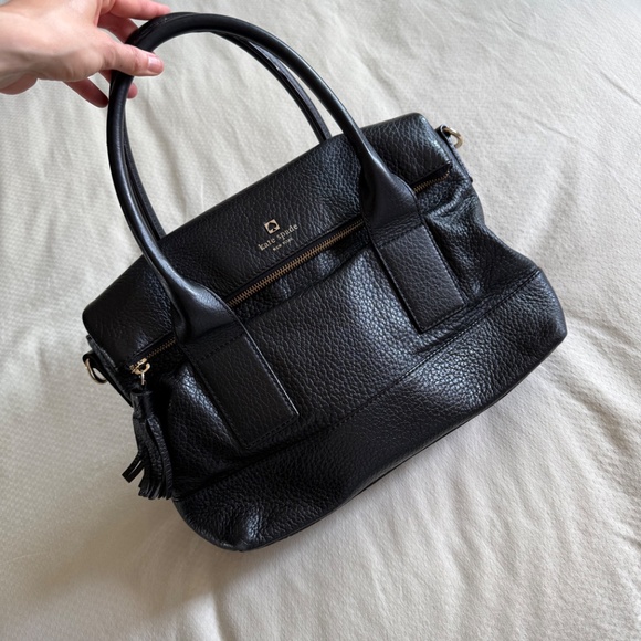 Kate Spade Black Leather Shoulder Bag - Picture 11 of 12